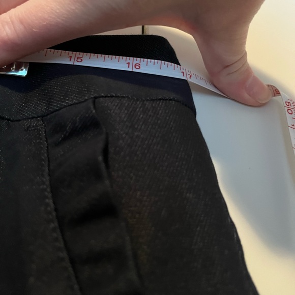 Talbots Dark Denim Pencil Skirt Size 14 - Picture 9 of 11